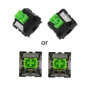 2 шт. зеленых RGB-переключателей для механической клавиатуры razer Cherry MX