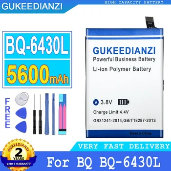 Аккумулятор GUKEEDIANZI для Oukitel C21, для BQ BQ-6430L, Мобильного телефона, Большая мощность, 5600 мАч