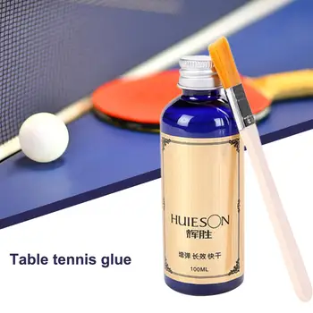 Клей для ракеток для пинг-понга | Быстросохнущий Жидкий Резиновый Клей | Спортивный инструмент, Идеально подходящий для сборки стола