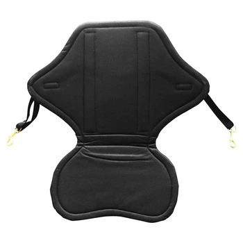 Универсальное сиденье для каяка с мягкой подкладкой, поддержкой спины и регулируемыми ремнями Для каякинга, гребли на каноэ, рафтинга, рыбалки