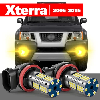 Для Nissan Xterra 2005-2015 2 шт. Аксессуары для светодиодных противотуманных фар 2006 2007 2008 2009 2010 2011 2012 2013 2014