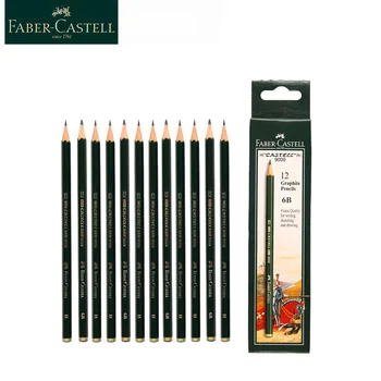 12шт Карандашей Faber-Castell 9000, Школьный карандаш, Графитовый карандаш для рисования, Набор ручек для рисования