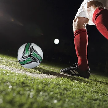 Классный футбольный мяч для тренировок, изготовленный из ПВХ и ПОЛИУРЕТАНА, высокоэластичный тренировочный футбольный мяч