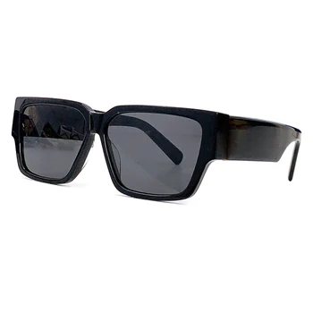 Солнцезащитные очки в ретро-квадратной цветной оправе 2023, Модный тренд, Высококачественные Защитные Женские очки, Бесплатная доставка