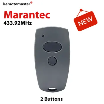 Для Marantec Digital 302 304 313 Comfort 220 250 252 433,92 МГц Пульт Дистанционного Управления Гаражными Воротами 433 МГц Передатчик Фиксированного Кода