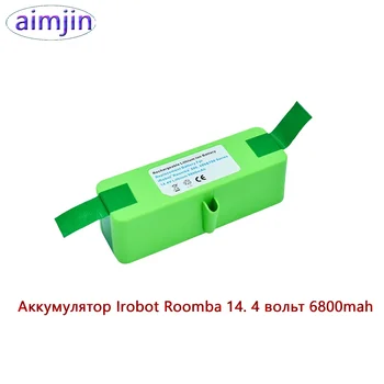 14,4 V 4.8Ah/6.8Ah/9.8Ah/Литиевая Аккумуляторная Батарея Для iRobot Roomba 500 600 700 800 Серии 560 620 650 700 770 780