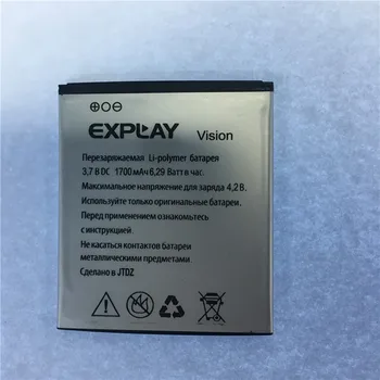 Аккумулятор мобильного телефона для Explay Vision аккумулятор большой емкости емкостью 1700 мАч С длительным временем ожидания Мобильные аксессуары