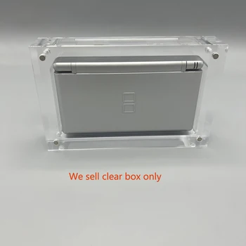 Прозрачная Магнитная Акриловая коробка для хранения для игровой консоли NDSL DSL, чехол, коробка, подставка для дисплея, игровые Аксессуары
