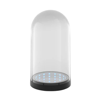 1 Комплект Ручек-Органайзеров Прозрачная Глухая Коробка Пылезащитный Ящик для хранения Со светодиодной подсветкой
