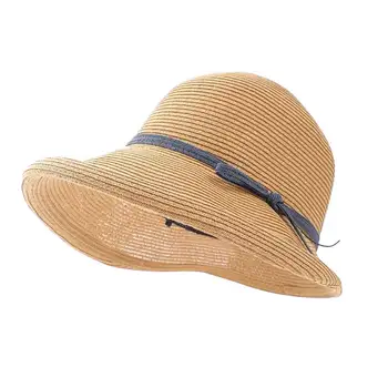 Простые мешковатые солнцезащитные кепки с загнутым краем, легкие женские летние шляпы
