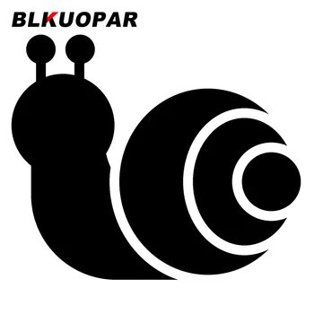 BLKUOPAR для Векторной Иконки Snail Силуэт Наклейки Для Автомобиля Виниловая Пленка Для Автомобиля Солнцезащитный Крем Модная Наклейка Для Автомобиля Ноутбук Декор Наклейка Для Автомобиля