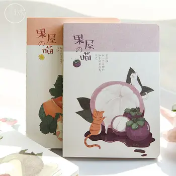 Справочник серии Meow; Блокнот Формата А5 Kawaii Cute Diary Journal Notebook Канцелярские Принадлежности В Подарок Новый Милый