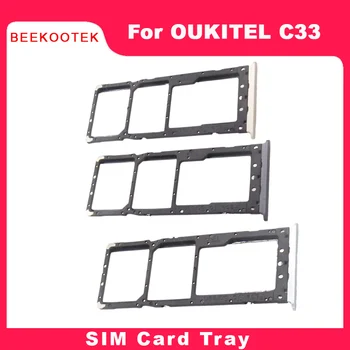 Новая оригинальная SIM-карта OUKITEL C33 Держатель лотка для sim-карты Слот адаптера Аксессуары для смартфона OUKITEL C33