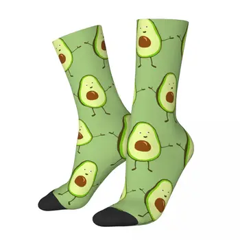 Мистер Авокадо Милые фруктовые носки Каваи Аксессуары для мужчин И женщин Футбольные Носки Удобный подарок на День рождения