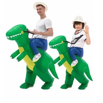 Надувной костюм Динозавра Для малышей, детей, девочек, взрослых, праздничных вечеринок, Карнавальных костюмов для косплея, забавных животных, костюмов динозавров