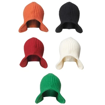 Шапка-ушанка для взрослых, защитная шапка для ушей, практичная шапка-ушанка для подростков, сохраняющая тепло