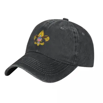 НОВАЯ бейсболка с логотипом Boy Scout для мужчин Хлопчатобумажные шляпы Регулируемая шляпа Модная повседневная кепка для водителя грузовика