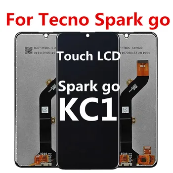 Оригинал для TECNO Spark Go KC1, сенсорный ЖК-дисплей, сенсорный дигитайзер spark go KC1 в сборе, сенсорный ЖК-дисплей