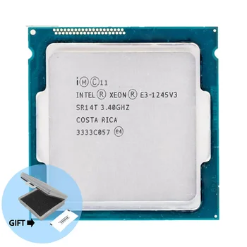 Процессор Intel Xeon E3-1245 v3 E3 1245v3 E3 1245 v3 Процессор LGA 1150 CPU 8M 84W 3,4 ГГц Четырехъядерный Восьмипоточный