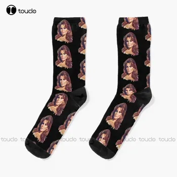 Носки Raquel Welch, мужские носки, персонализированные носки Унисекс для взрослых, подростков, молодежи, подарочная уличная одежда с цифровой печатью 360 °.