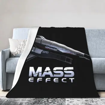 Mass Effect Normandy SR1 - ультрамягкое одеяло из микрофлиса