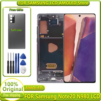 Super AMOLED Для Samsung Galaxy Note20 5G ЖК-дисплей Экран дисплея 6,7 