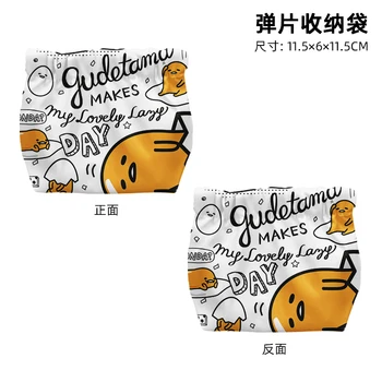 Gudetama T6682 Модный аниме держатель для карт Мультяшные сумки для хранения Сумочка для монет Кошелек Подарок на День рождения