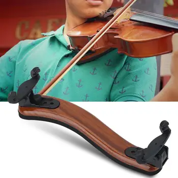Плечевой упор для скрипки YOUZI из кленового дерева для скрипки 3/4 и 4/4 с регулируемыми по высоте ножками