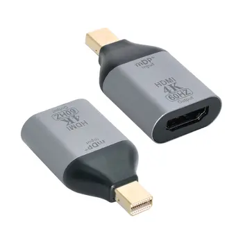 Cablecc HDTV-приемник Отображает 4K при 60 Гц в Mini DisplayPort DP Источник Ultra HD Конвертер Адаптер для ноутбука Mac