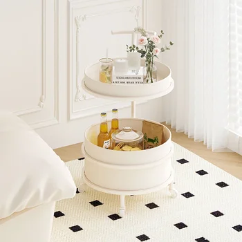 Современный Туалетный Журнальный столик White Night Минималистичный Маленький Садовый Столик для гостиной Дизайн салона Szafki Nocne Furniture YR50CB