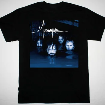 горячая новая футболка Mudvayne Happy черного цвета с коротким рукавом Всех размеров S-5Xl TA3904 с длинными рукавами