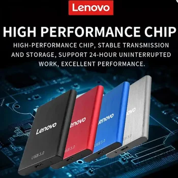 Lenovo Портативный SSD Внешний Жесткий Диск 8 ТБ 2 ТБ USB 3,0 Высокоскоростной Мобильный Твердотельный Диск Mini Storage Жесткий Диск Для Ноутбуков