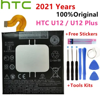 HTC Original 3500mAh Аккумулятор для мобильного телефона Высокой Емкости B2Q55100 Аккумулятор для Телефона HTC U12/U12 Plus 3420mAh + Набор Инструментов