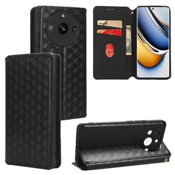 Чехол-бумажник Для Realme 11 Pro Plus с Магнитной картой 5G, Откидная Кожаная Подставка, Защитный Чехол Для Телефона Realme 11 Pro + Realem11 Case