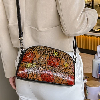 Модная женская сумка-тоут в стиле ретро с цветочным узором, переносная сумка для поездок на работу, роскошный женский клатч для мамы через плечо