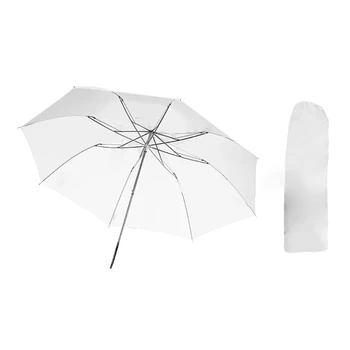 Портативный Мягкий Зонт ADS5 Белый Складной Зонт Для Фотосъемки с Отражателем Света для Студийной Съемки Vedio Speedlites P9JB
