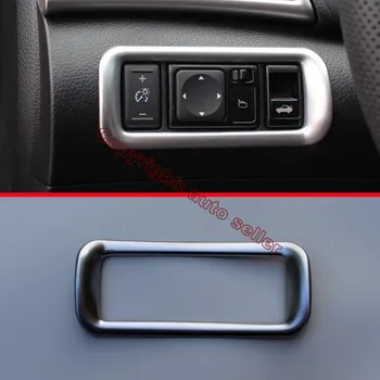 ABS, Перламутровый хром, накладка управления переключателем головного света для Nissan Sentra 2016 2017, Наклейки для автомобильных аксессуаров W4