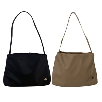 GD5F Сумка на шнурке через плечо для женщин, нейлоновая сумка-тоут для девочек, женская сумочка, повседневные сумки