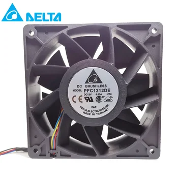 для delta PFC1212DE Для Bitcoin GPU miner мощный охлаждающий вентилятор 120*120*38 мм 12V PWM 4-контактный 252,8 CFM 5500 об/мин66.5 дБ (A)