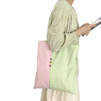 Женская сумка в молодом и свежем стиле, универсальная сумка на одно плечо, новая женская повседневная тканевая сумка Ins, студенческая сумка