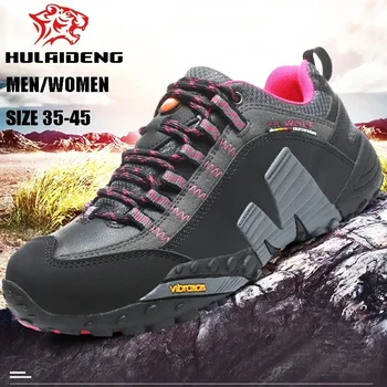 Уличные кроссовки для мужчин и женщин, Противоскользящая походная спортивная обувь для кемпинга, мужская защитная обувь, комфортные треккинговые кроссовки