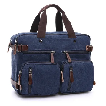 Мужская холщовая сумка, кожаный портфель, дорожный чемодан, сумка-мессенджер, сумка на плечо, задняя сумочка, Большой повседневный деловой карман для ноутбука