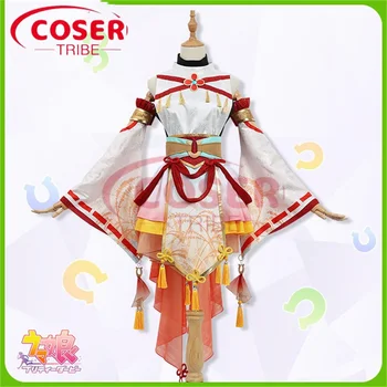 Аниме-игра COSER TRIBE Pretty Derby Inari One церемониальное платье На Хэллоуин, Карнавальная Роль, Косплей Костюм, Полный Комплект