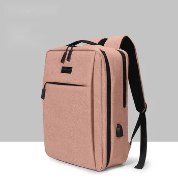 Качественный рюкзак для ноутбука для мужчин и женщин, прочная оксфордская сумка для школьных книг для мальчиков и девочек, противоугонные рюкзаки для деловых поездок с USB-зарядкой
