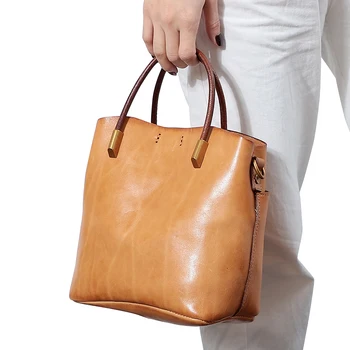 Женская сумка из натуральной кожи, новая сумка через плечо, многофункциональная сумка из кремовой кожи, модные сумки для женщин