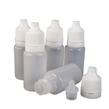 Оптовая продажа 50шт 20 мл Пустых пластиковых бутылок-пипеток для выдавливания глазных капель, бутылочек для капель эфирного масла, вейп-бутылки