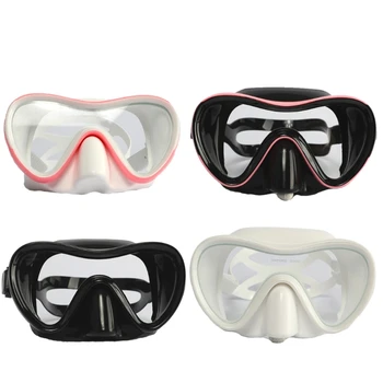 Противотуманные плавательные очки, удобные регулируемые водонепроницаемые силиконовые очки