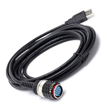 Основной диагностический кабель OBD2 для интерфейса Volvo Vocom USB-кабель Диагностические инструменты 88890304