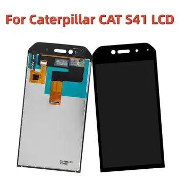 Для Caterpillar CAT S41 ЖК-дисплей + Сенсорный Экран Дигитайзер В Сборе Запасные Части Для ЖК-дисплея Caterpillar S41 Замена ЖК-дисплея
