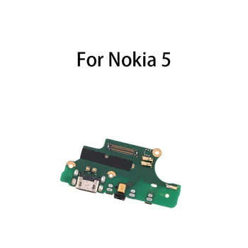 Разъем для зарядки USB-порта, разъем док-станции, гибкий кабель для зарядки платы для Nokia 5